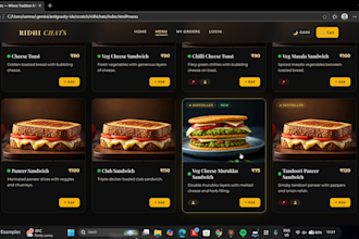 design a premium dark UI, glassmorphism landing page, or modern web inter