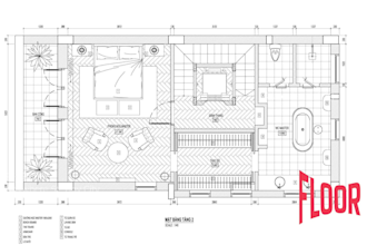 create a floor plan and provide the technical dimensions for your furnitu
