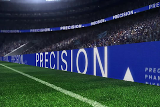 create stadium led billboard and 3d football arena loopable video ads for promo