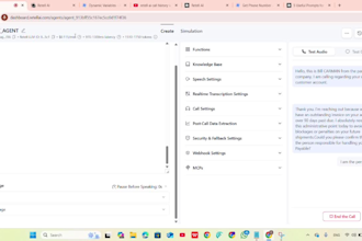 build a vapi ai voice agent and ai receptionist for your business