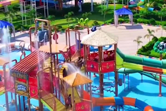 design amusement park, theme park, water park master plan in 3d