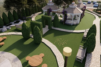 design a stunning landscape, garden ,backyard, and outdoor space