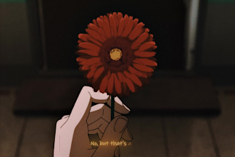 do anime edits with good sound effects and color correction