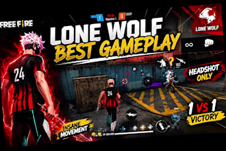 create a strong yt gaming thumbnails for more clicks