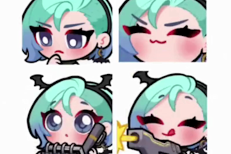 design and rig a live2d vtuber model for vtube studio