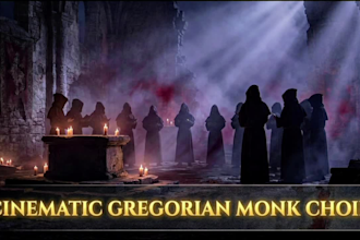 record epic dark fantasy gregorian monk chants and vocals in 24 hours