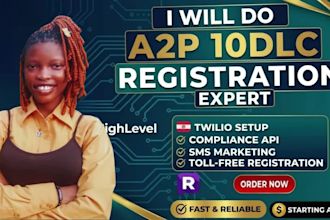 set up twilio a2p 10dlc ringcentral voip gohighlevel magnus biling 3cx freepbx