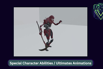 create 3d game character animation and rig it with auto rig pro