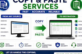 convert PDF to excel accurately with manual data entry