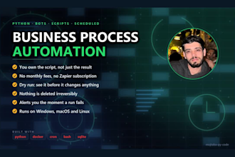 build business process automation with scheduled workflows