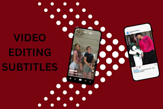 provide subtitles or caption for your video