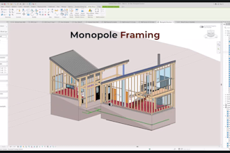 create wood framing, structural and revit bim models