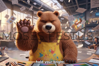 3d pixar style ai animation character ai animation 3d pixar style ai animation