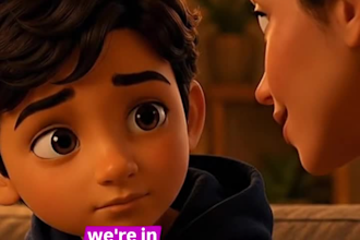 create ai kids animated stories, 2d pixar style video  ai viral video