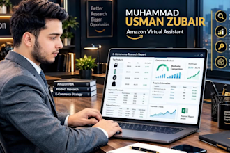 be your amazon fba virtual assistant and amazon va consultant
