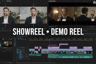 edit sizzle reels speaker reel show reel demo reel and highlight video