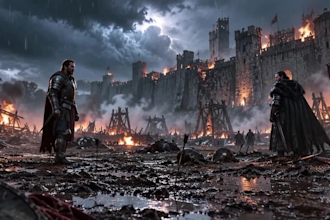 create a cinematic ai movie trailer for your film book or game