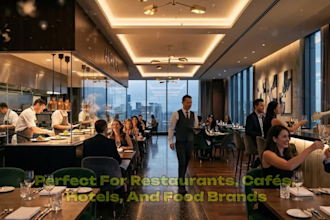 create ai video ads, ai reels and cinematic ai videos for restaurants