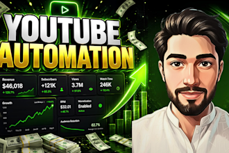 be your youtube automation and faceless channel expert