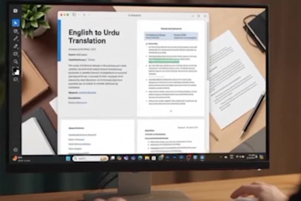 manually translate english to urdu and urdu to english