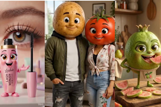 create viral ai talking object, ai talking fruit