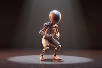 create blender animation with your 3d character for cinematic and cartoon