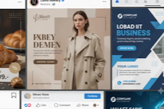 design professional social media posts