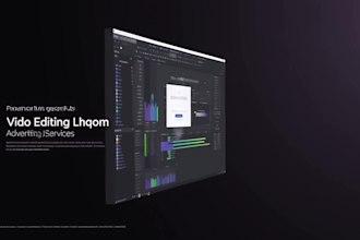 do professional video editing and video ads for social media