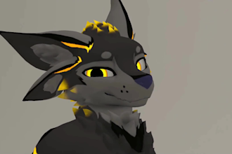 vrchat avatar vrc avatar furry avatar vrc vtuber nsfw anime avatar 3d model