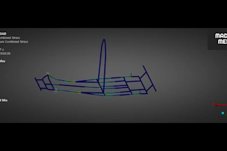 perform ansys fea and modal analysis for cad models