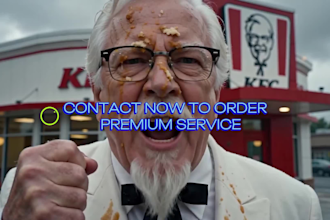 make realistic ai commercial video ads for your brand, product, business ia