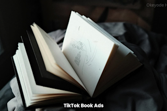 create a cinematic book trailer, book promo video, and teaser