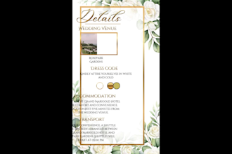 create a custom animated wedding video invitation with custom music