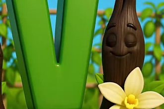 create 3d educational cartoon videos and kids learning animation