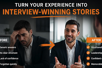 conduct realistic mock interviews for corporate jobs