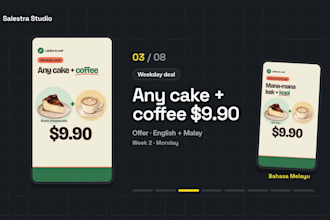 create a month of animated reels for your business