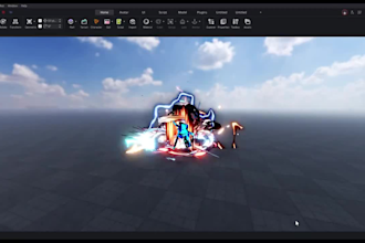 create roblox anime, combat, animations, vfx, abilities, movesets, battleground