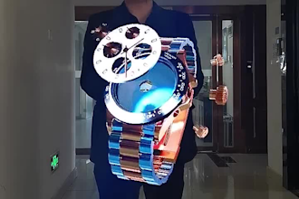 3d logo hologram fan videos and holographic 3d animations for product launching
