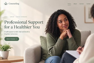 build squarespace counseling website psychotherapy wix therapy website