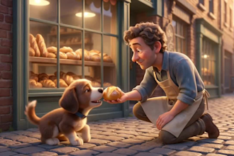 create custom 3d pixar style animation and cartoon characters for kids and adult