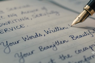 write neat handwritten notes, assignments and study material