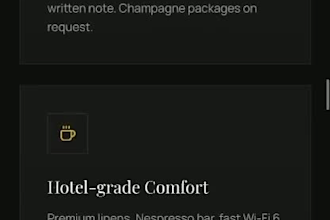create a luxury airbnb and serviced accommodation website
