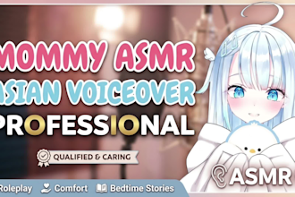 provide a soothing asian mommy asmr voice