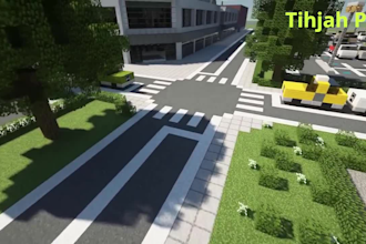 build custom minecraft build, spawns, houses and maps
