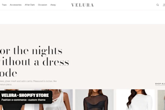design a premium shopify store or shopify dropshipping website