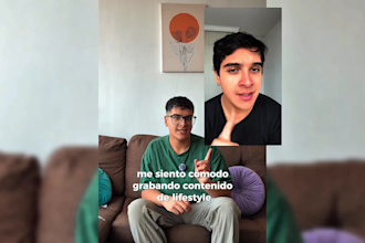 crearé videos ugc auténticos para tu marca en español o inglés