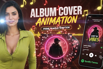 spotify cover art, spotify canvas, canvas video and music branding for artists