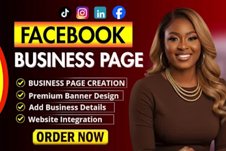do impressive professional facebook business page setup