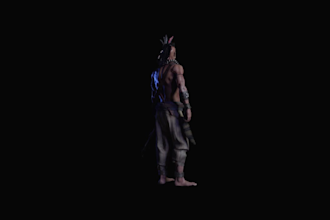 create custom 3d toy characters, action figures, animated models, and stl files