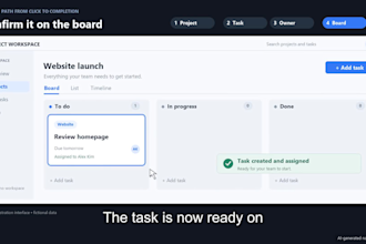 create a professional saas app tutorial and screencast video